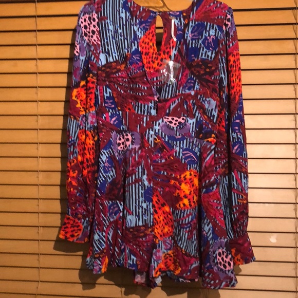 Free people low cut romper - Picture 3 of 8